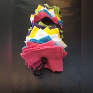 Square snuffle rope, treat dispenser, enrichment puzzles